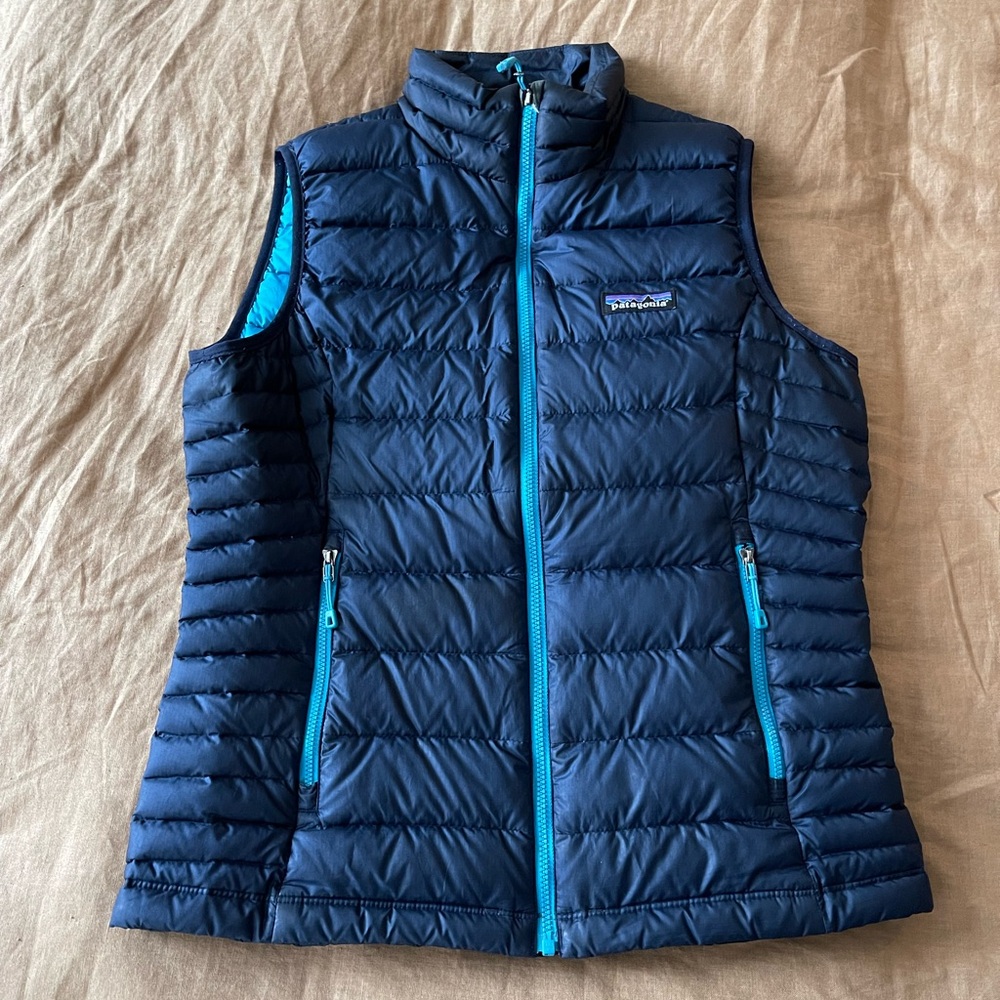 Patagonia down sweater vest.